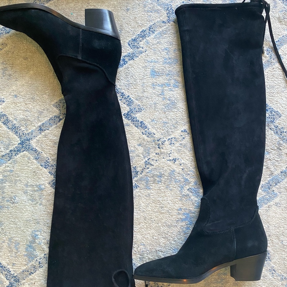 Black Over the Knee Boots
